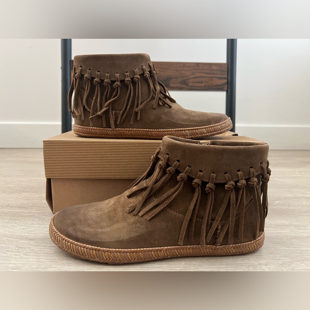 UGG Shenendoah Fringe Ankle Boots